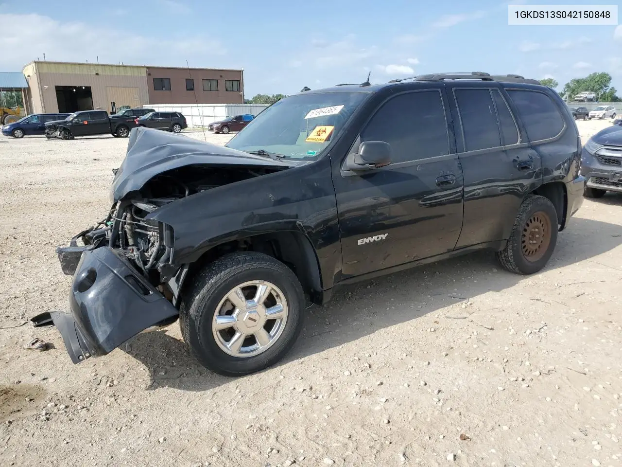 2004 GMC Envoy VIN: 1GKDS13S042150848 Lot: 61964365