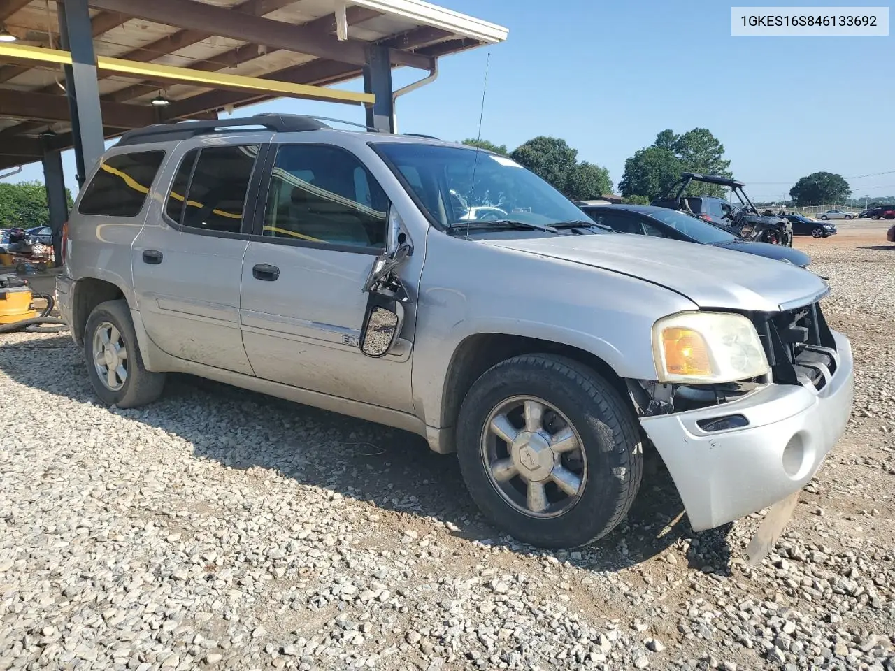 2004 GMC Envoy Xl VIN: 1GKES16S846133692 Lot: 61975115