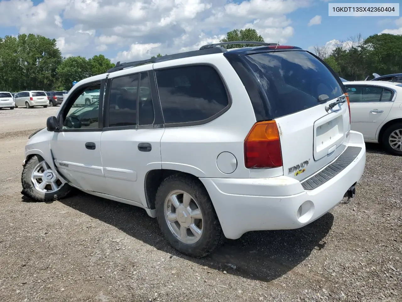 2004 GMC Envoy VIN: 1GKDT13SX42360404 Lot: 62078415