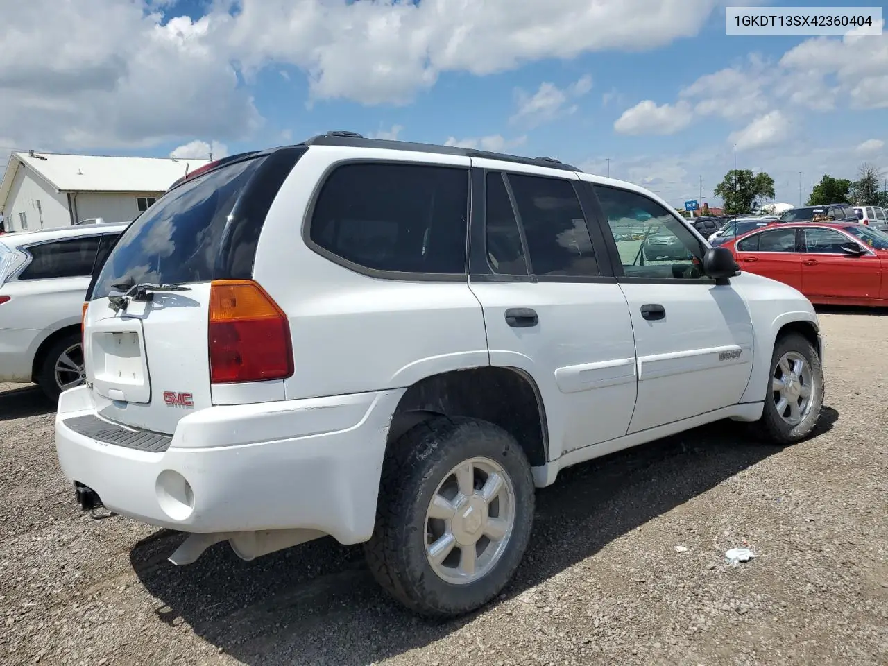 2004 GMC Envoy VIN: 1GKDT13SX42360404 Lot: 62078415