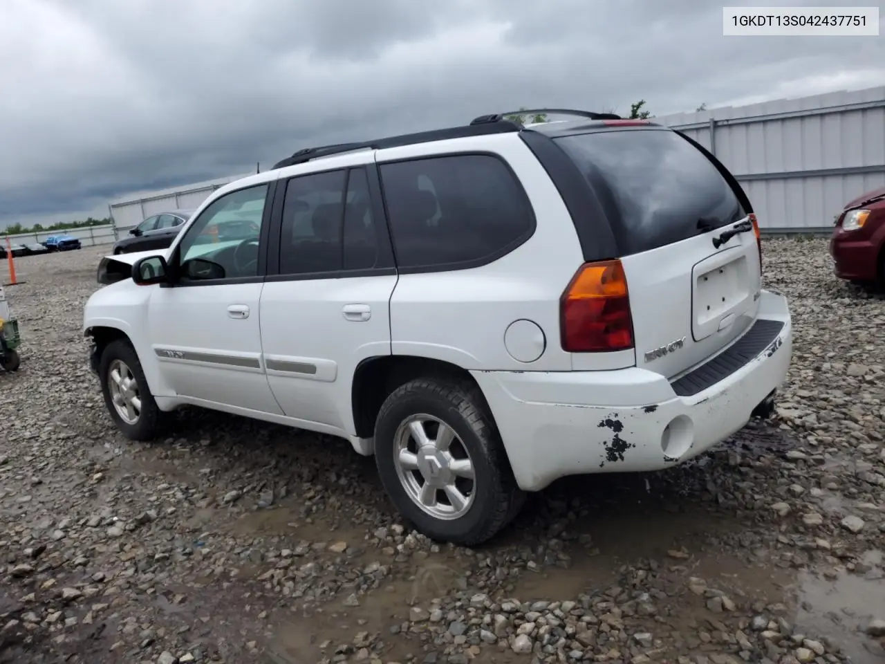 2004 GMC Envoy VIN: 1GKDT13S042437751 Lot: 62119115