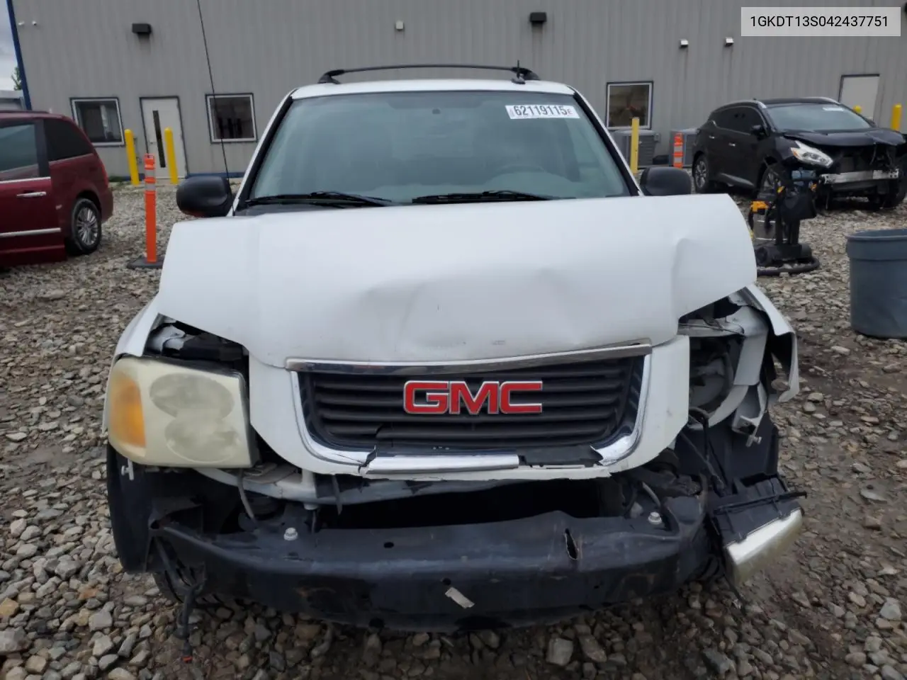 2004 GMC Envoy VIN: 1GKDT13S042437751 Lot: 62119115