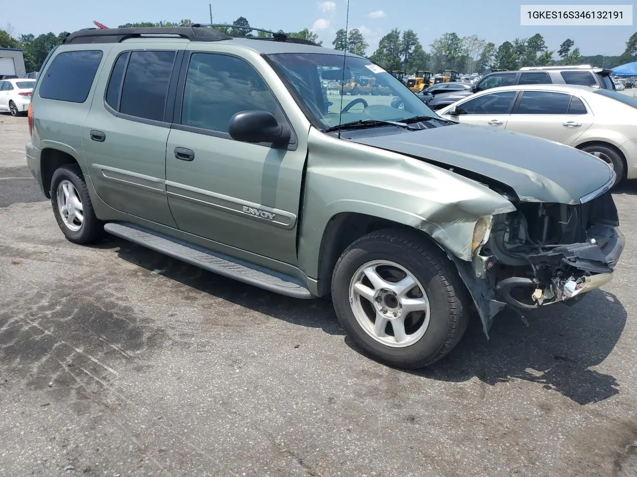 2004 GMC Envoy Xl VIN: 1GKES16S346132191 Lot: 62611135