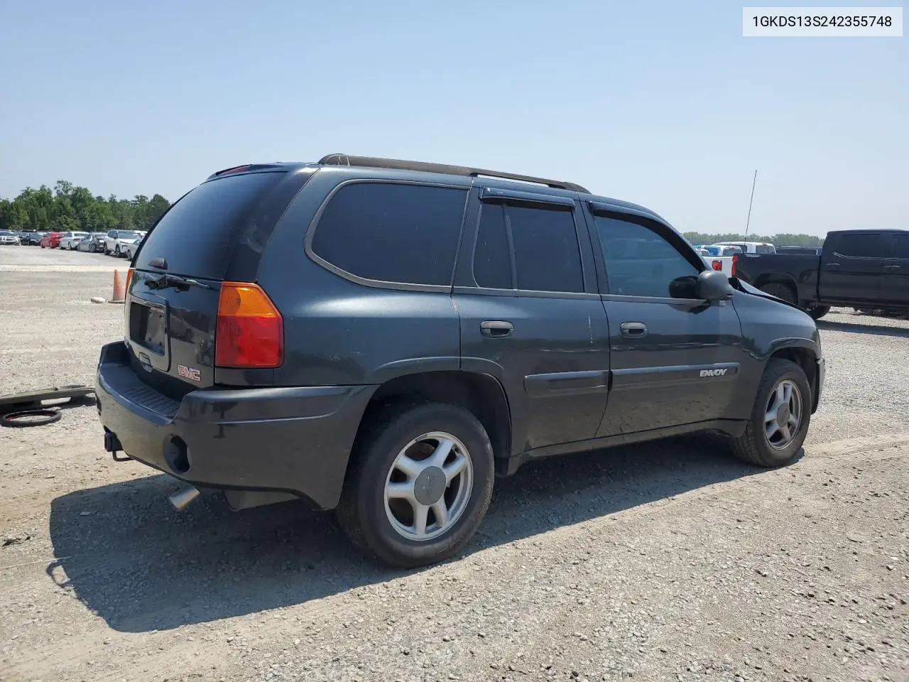 2004 GMC Envoy VIN: 1GKDS13S242355748 Lot: 62640295