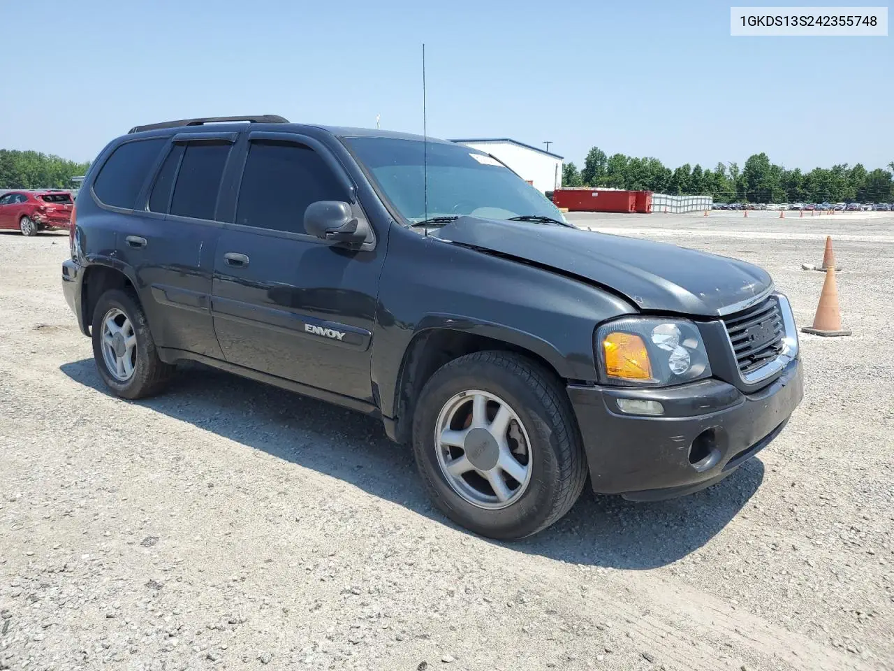 2004 GMC Envoy VIN: 1GKDS13S242355748 Lot: 62640295