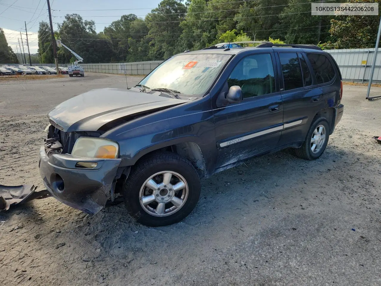 2004 GMC Envoy VIN: 1GKDS13S442206208 Lot: 62674025