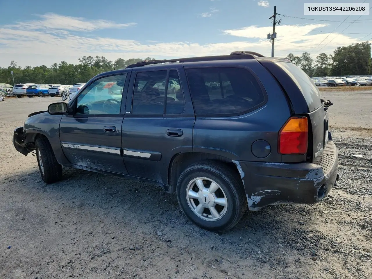 2004 GMC Envoy VIN: 1GKDS13S442206208 Lot: 62674025