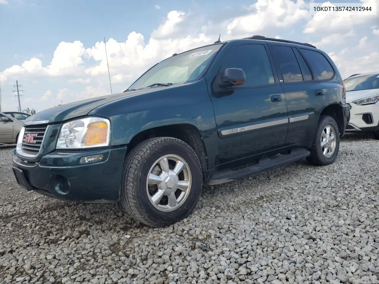2004 GMC Envoy VIN: 1GKDT13S742412944 Lot: 62710745