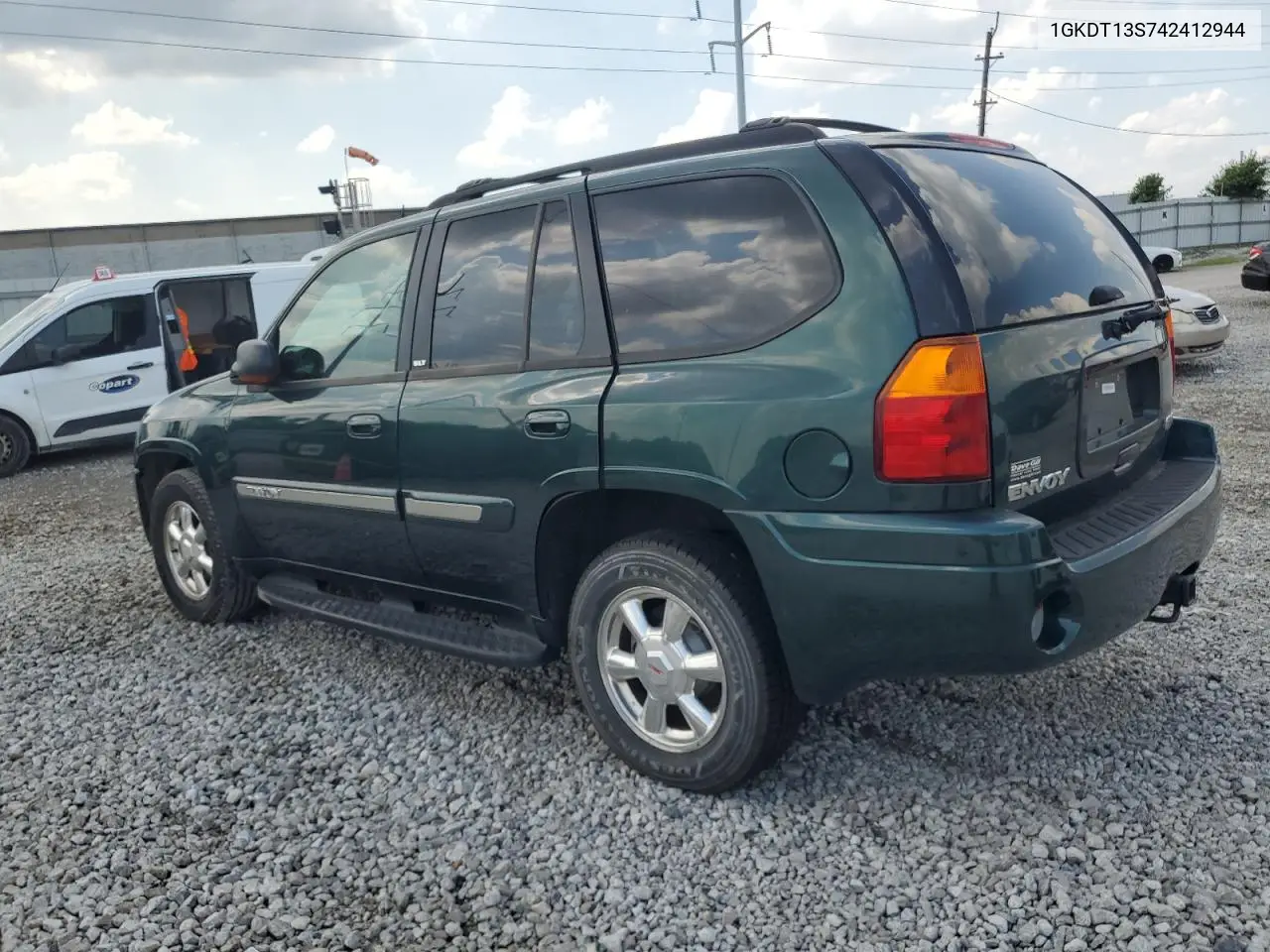 2004 GMC Envoy VIN: 1GKDT13S742412944 Lot: 62710745