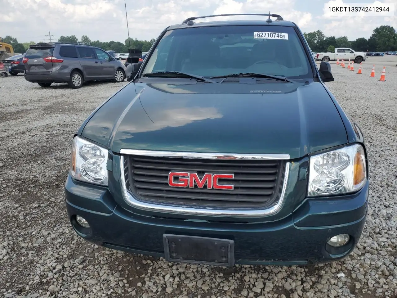 2004 GMC Envoy VIN: 1GKDT13S742412944 Lot: 62710745