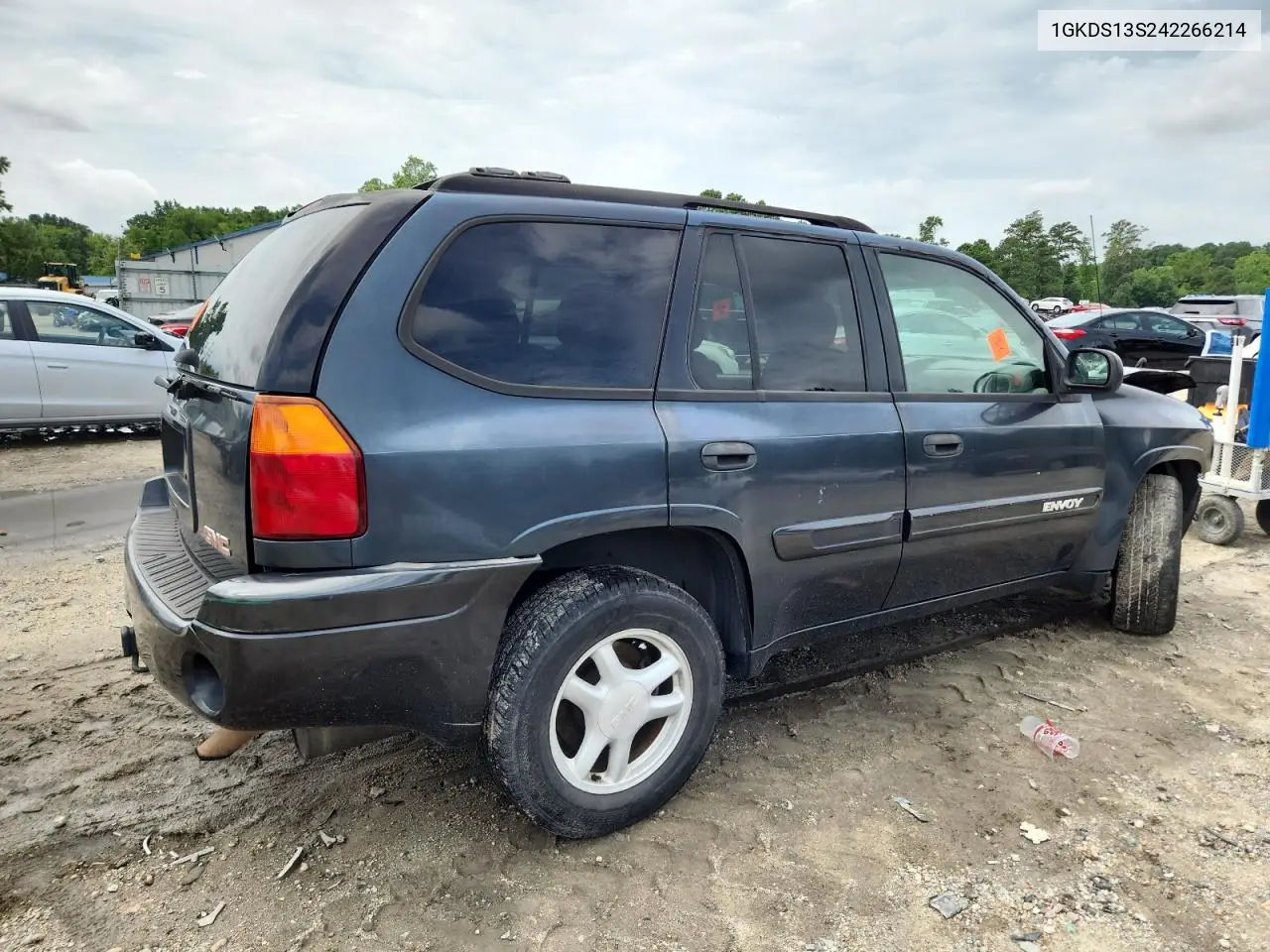 2004 GMC Envoy VIN: 1GKDS13S242266214 Lot: 64779685