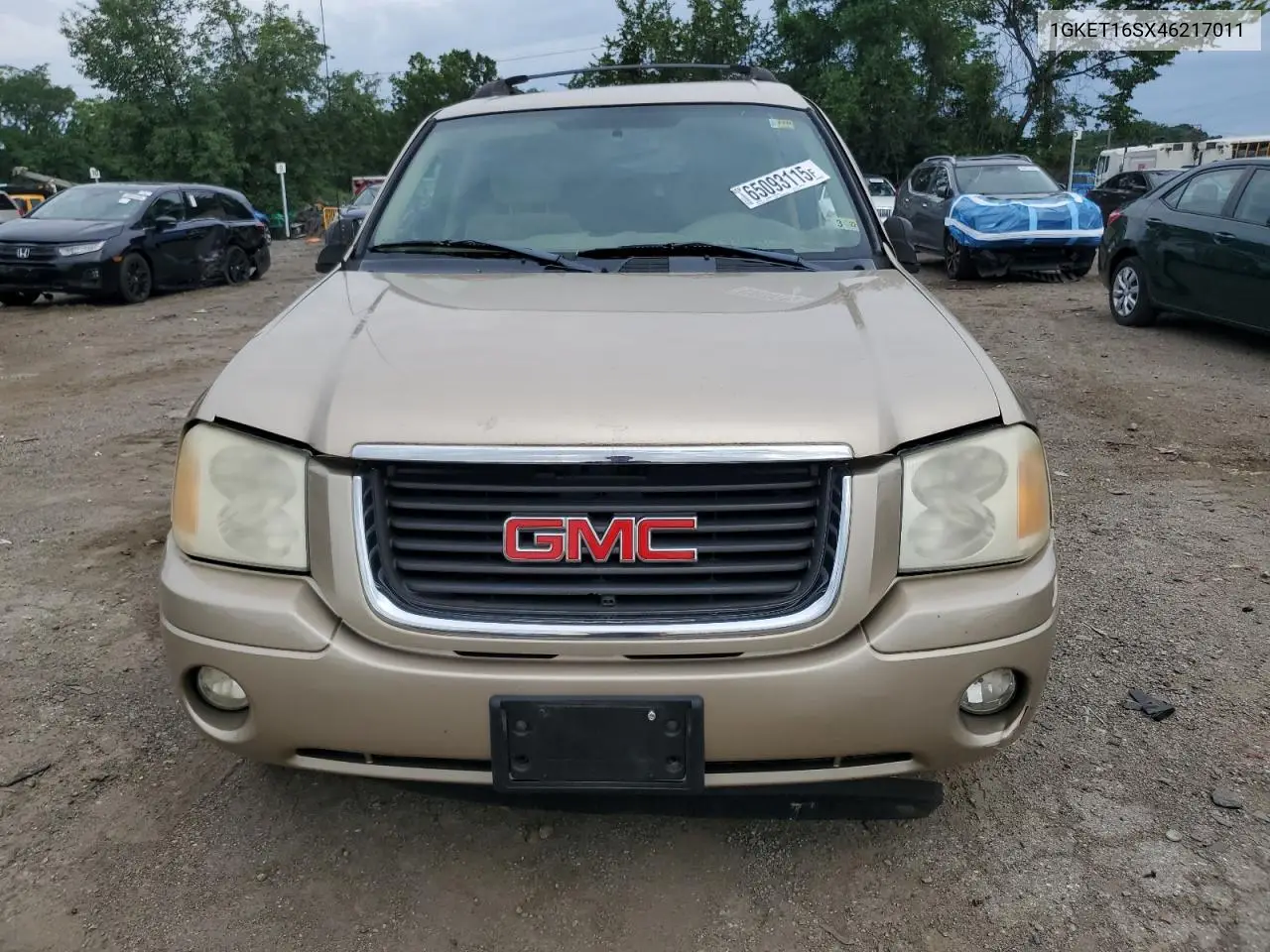 2004 GMC Envoy Xl VIN: 1GKET16SX46217011 Lot: 65093115