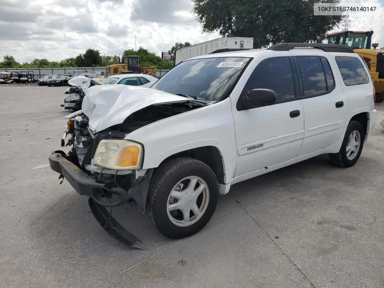 2004 GMC Envoy Xl VIN: 1GKES16S746140147 Lot: 65584505