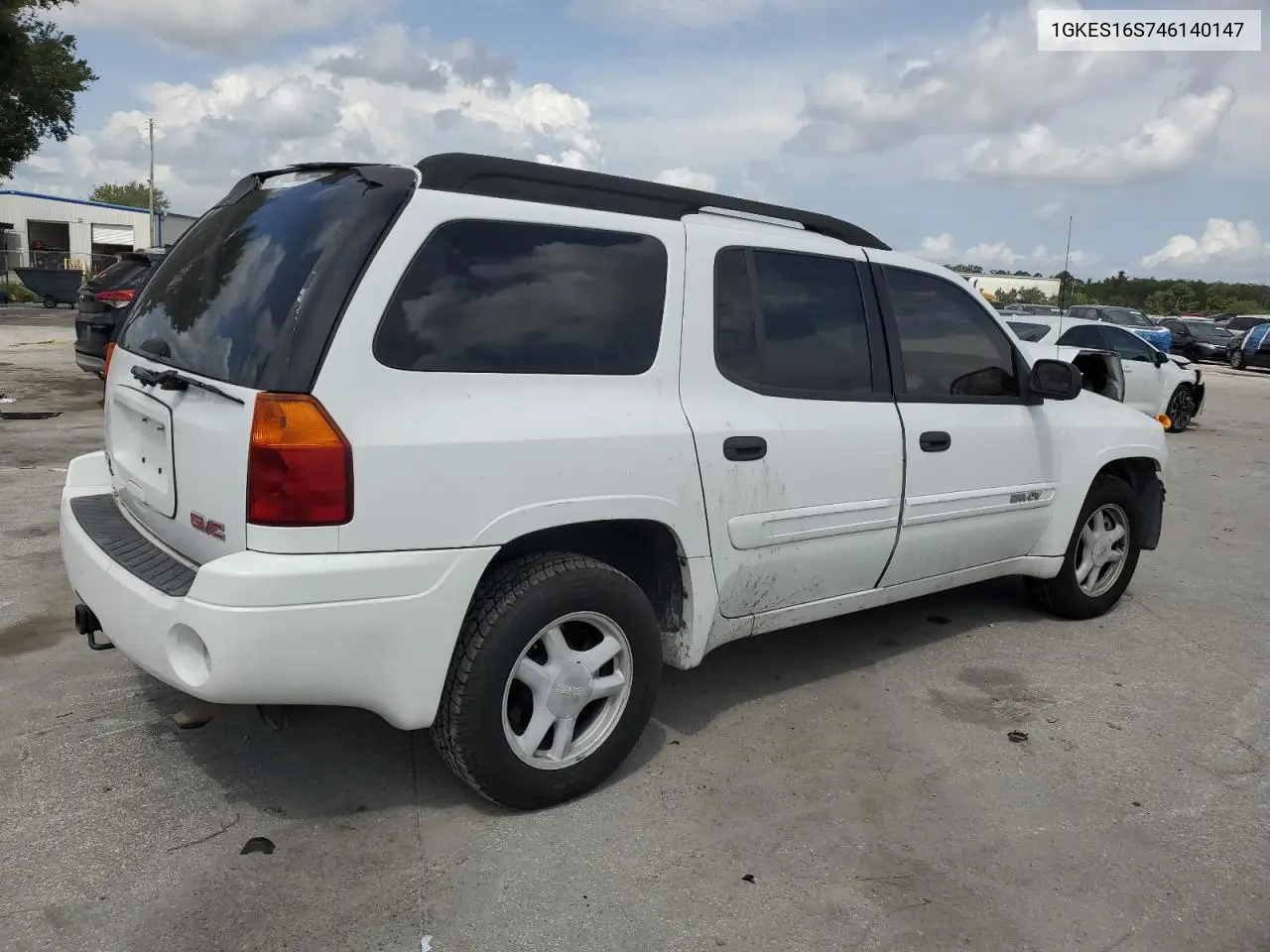 2004 GMC Envoy Xl VIN: 1GKES16S746140147 Lot: 65584505