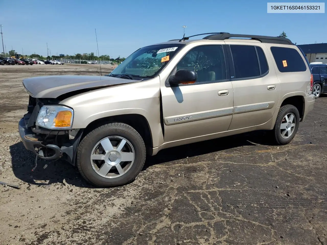 2004 GMC Envoy Xl VIN: 1GKET16S046153321 Lot: 65976375