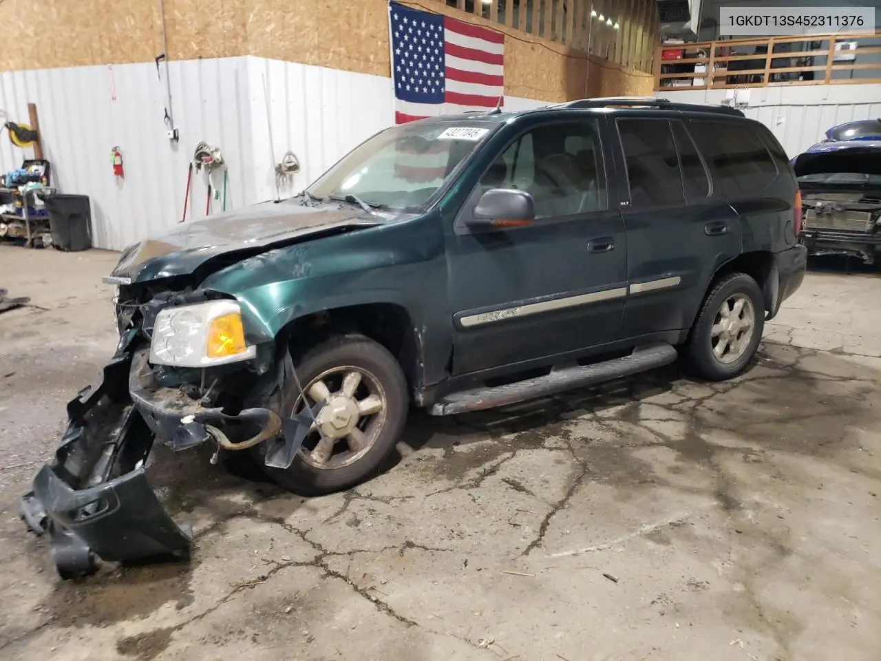 2005 GMC Envoy VIN: 1GKDT13S452311376 Lot: 43277045