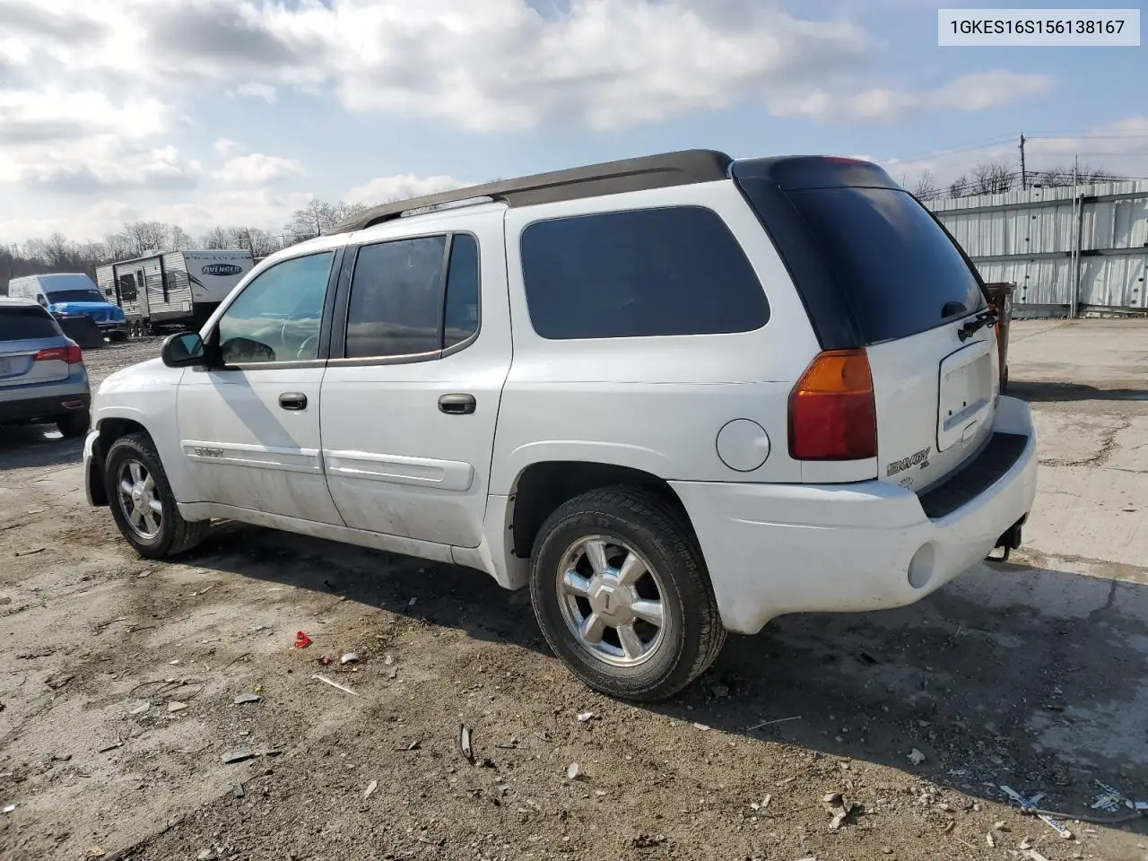 2005 GMC Envoy Xl VIN: 1GKES16S156138167 Lot: 47000425