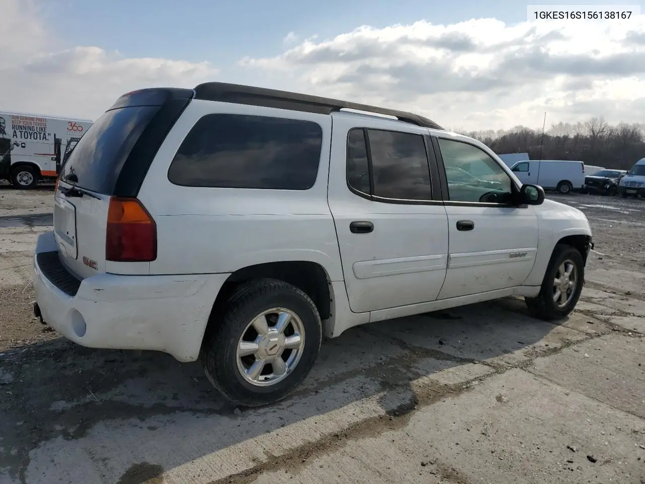 2005 GMC Envoy Xl VIN: 1GKES16S156138167 Lot: 47000425