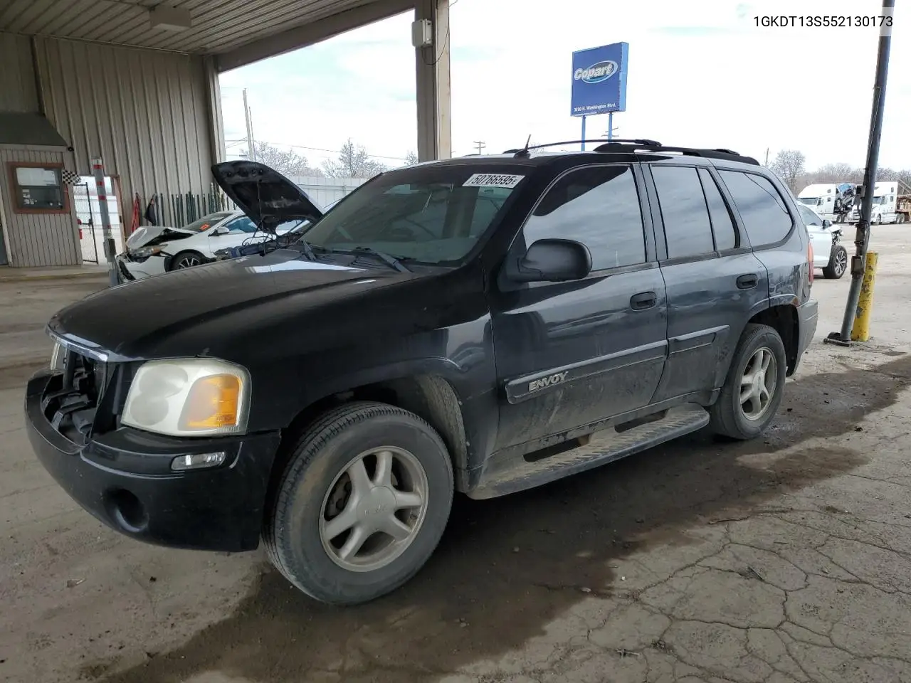 2005 GMC Envoy VIN: 1GKDT13S552130173 Lot: 50766595