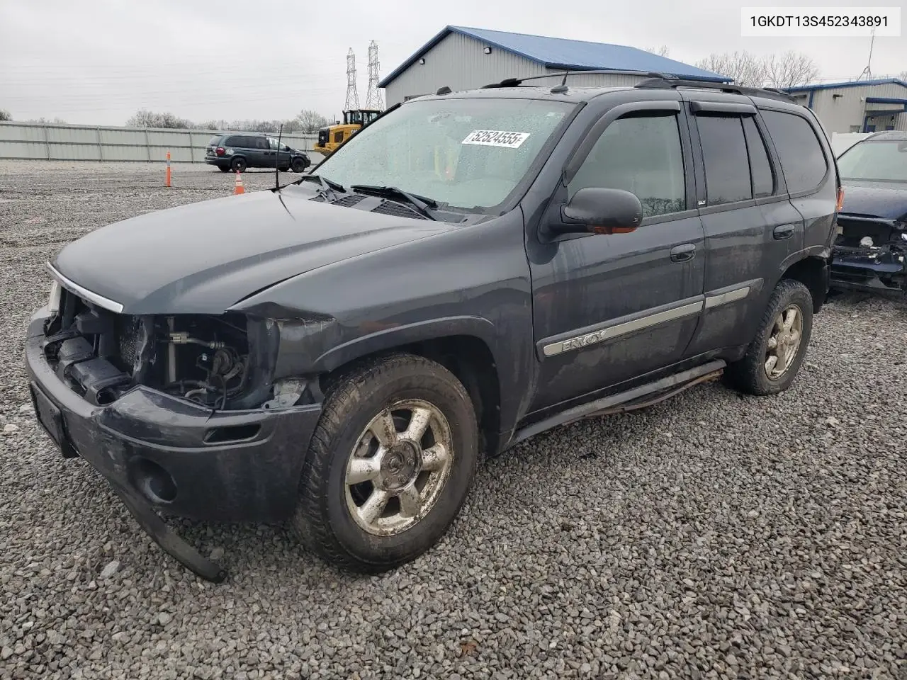 2005 GMC Envoy VIN: 1GKDT13S452343891 Lot: 52524555