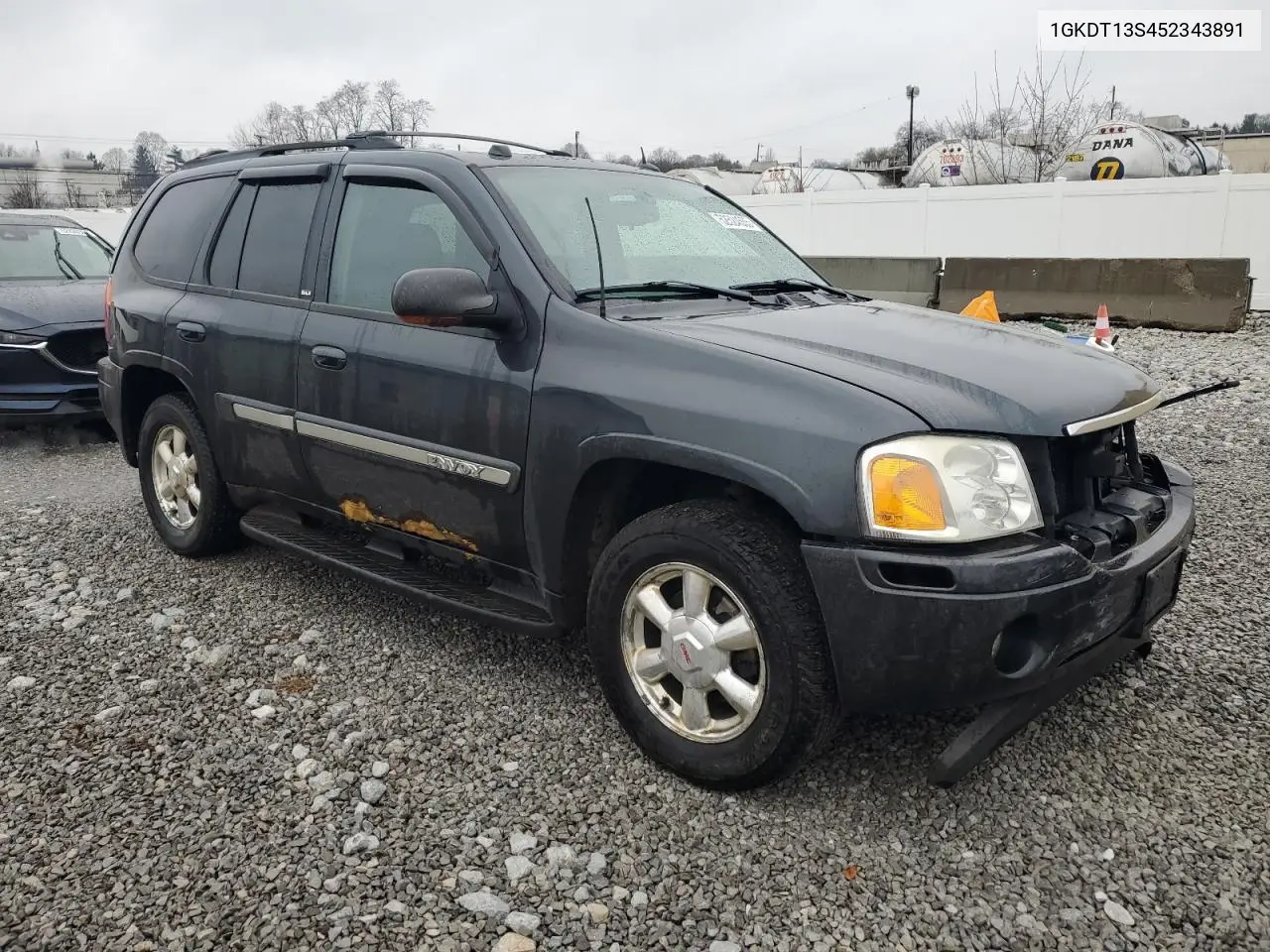 2005 GMC Envoy VIN: 1GKDT13S452343891 Lot: 52524555