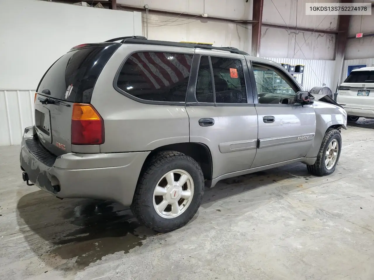 2005 GMC Envoy VIN: 1GKDS13S752274178 Lot: 55289005