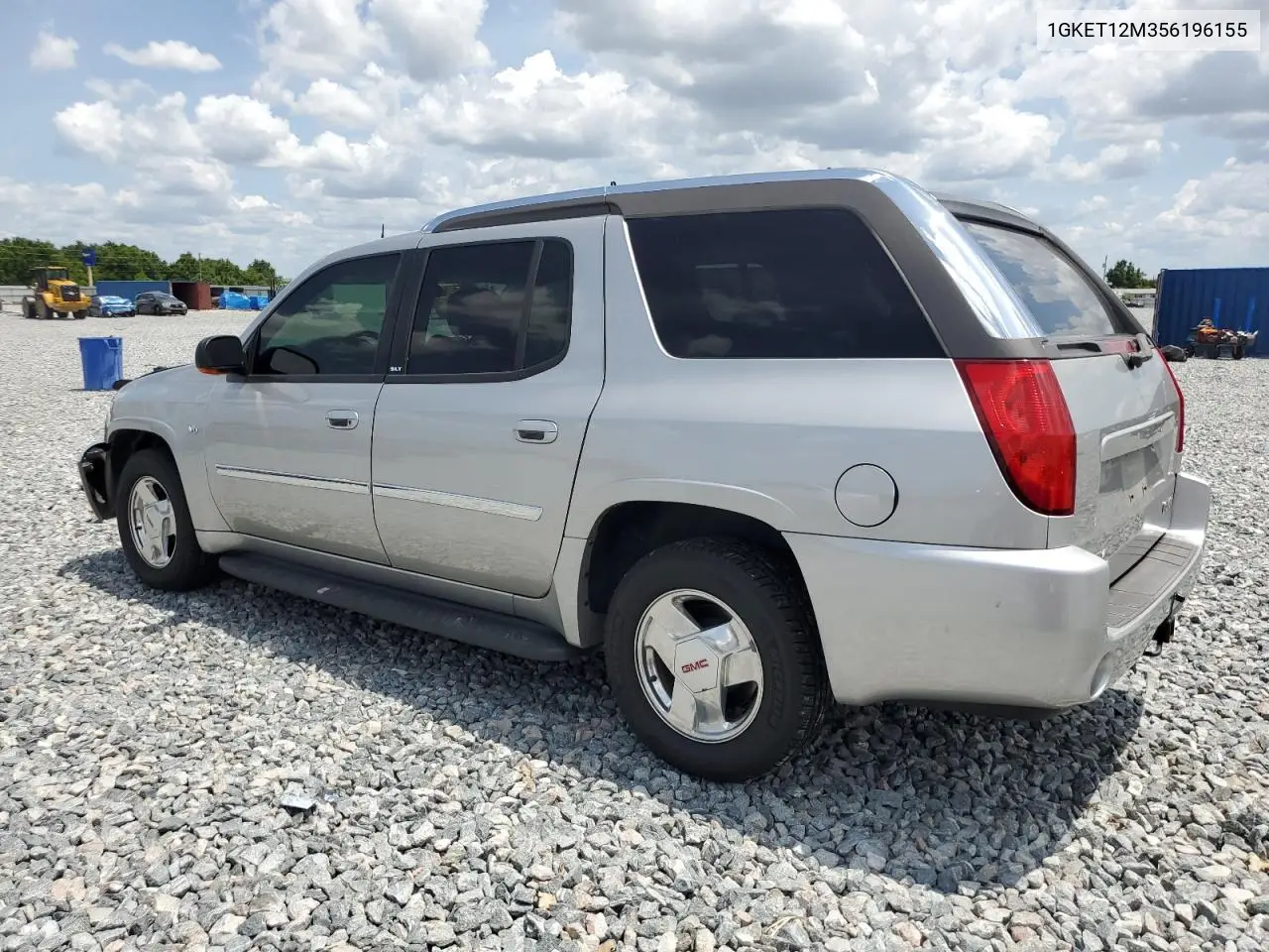 2005 GMC Envoy Xuv VIN: 1GKET12M356196155 Lot: 56100285