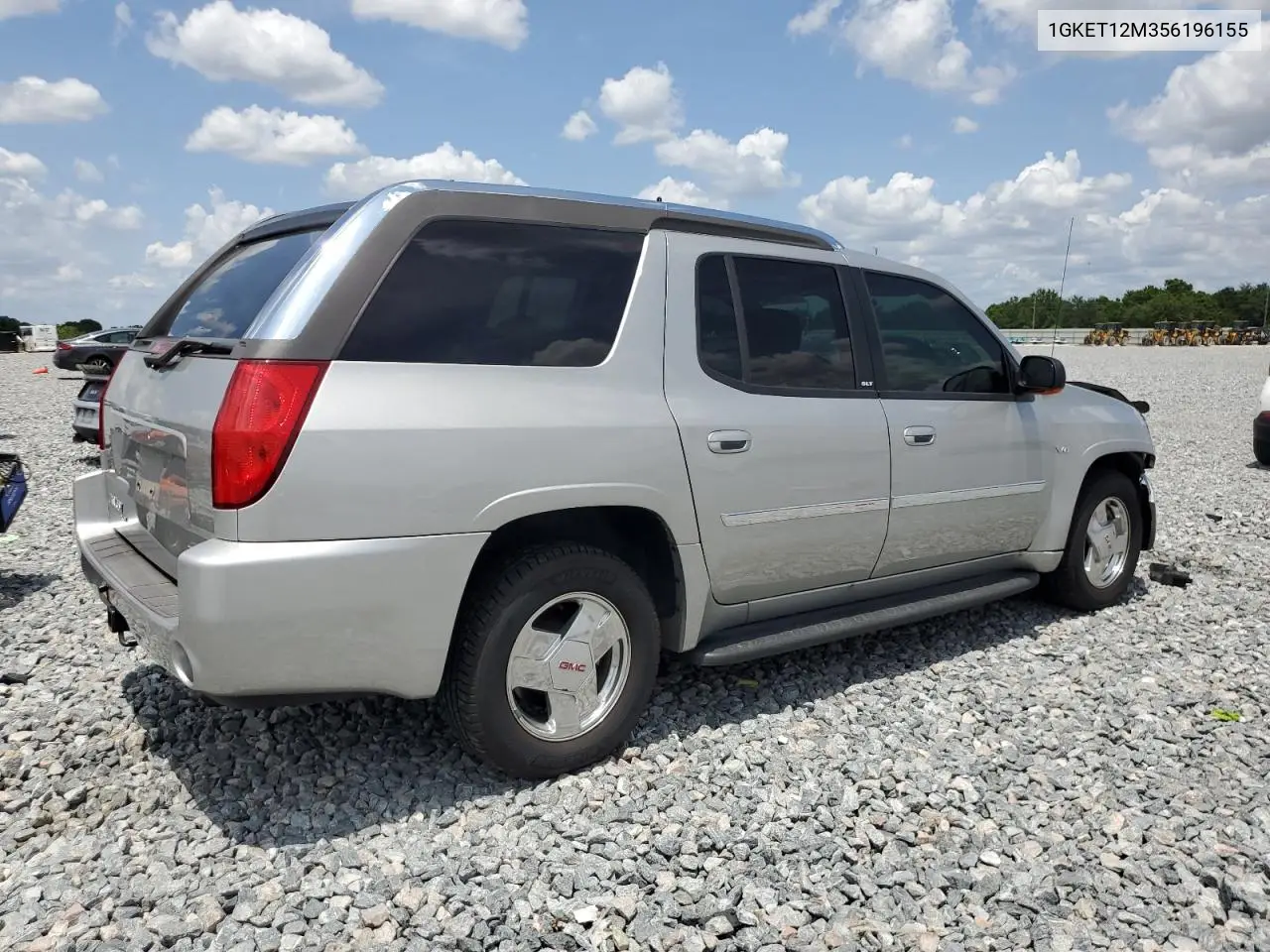 2005 GMC Envoy Xuv VIN: 1GKET12M356196155 Lot: 56100285