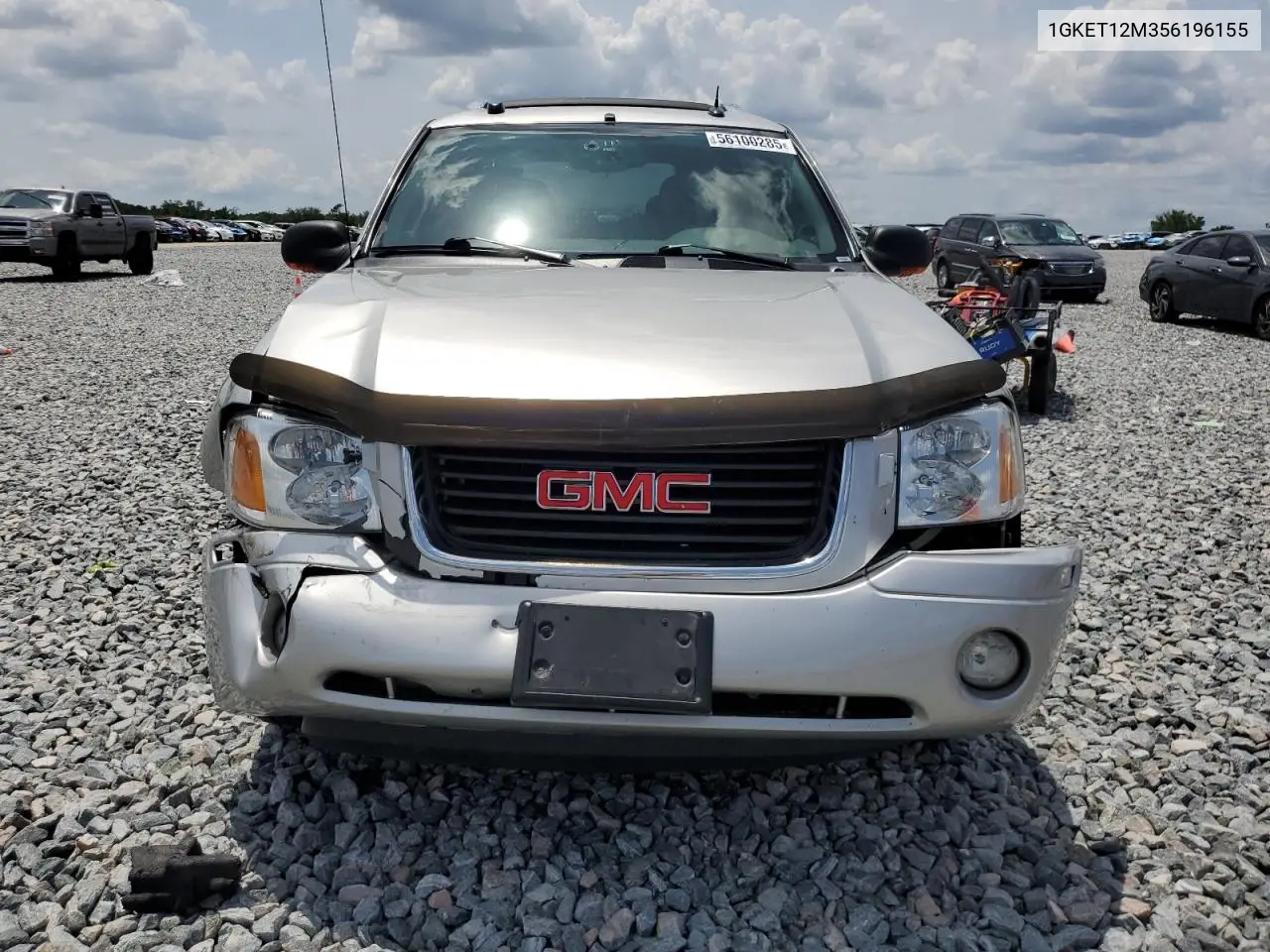 2005 GMC Envoy Xuv VIN: 1GKET12M356196155 Lot: 56100285
