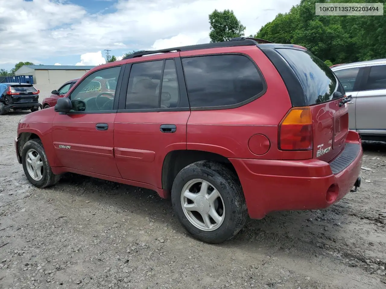 2005 GMC Envoy VIN: 1GKDT13S752203494 Lot: 56150605