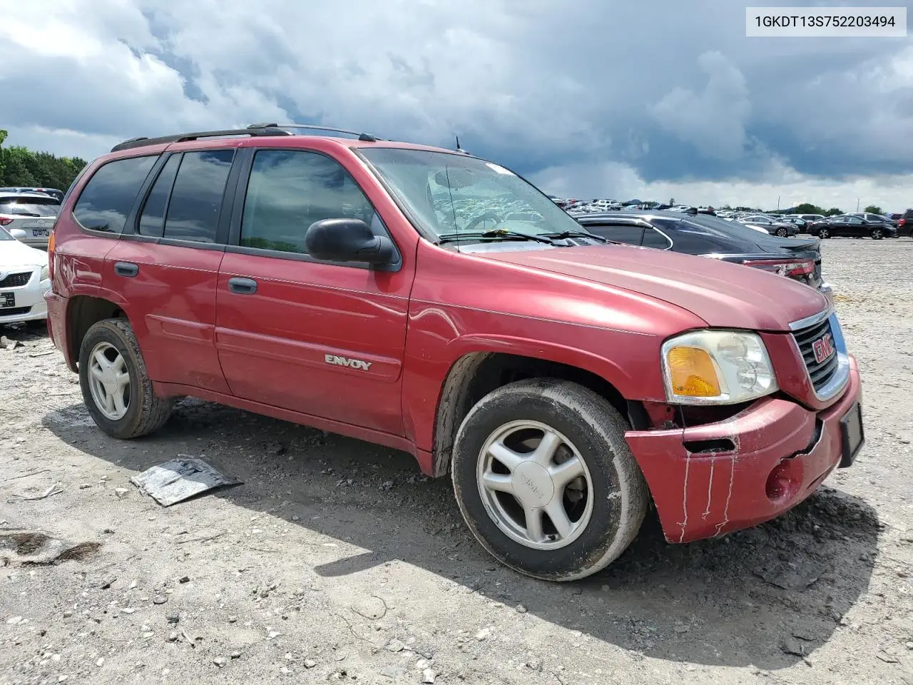 2005 GMC Envoy VIN: 1GKDT13S752203494 Lot: 56150605