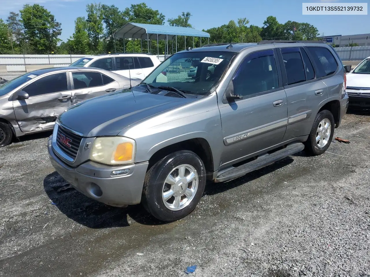 2005 GMC Envoy VIN: 1GKDT13S552139732 Lot: 56458285