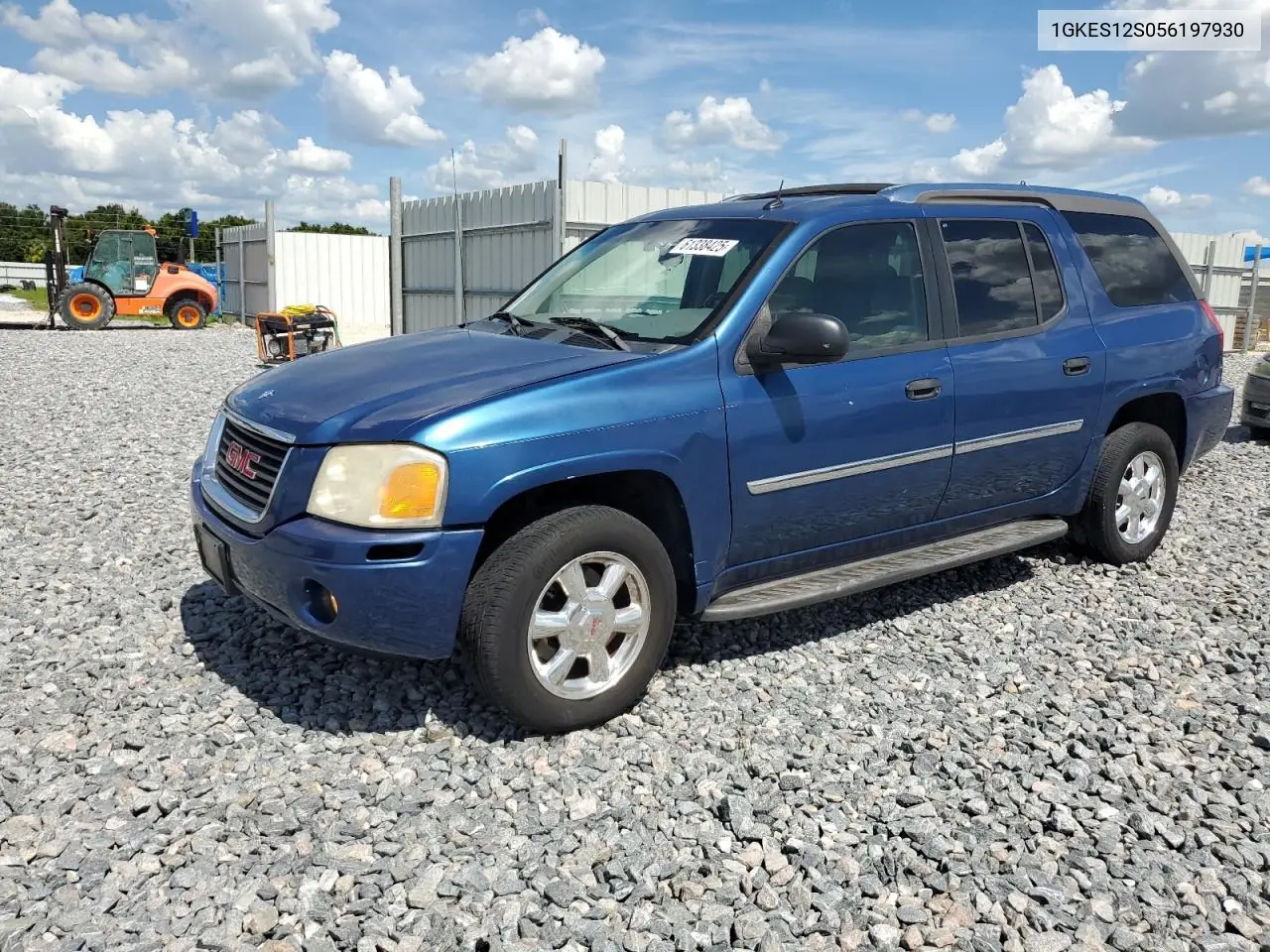 2005 GMC Envoy Xuv VIN: 1GKES12S056197930 Lot: 61338425