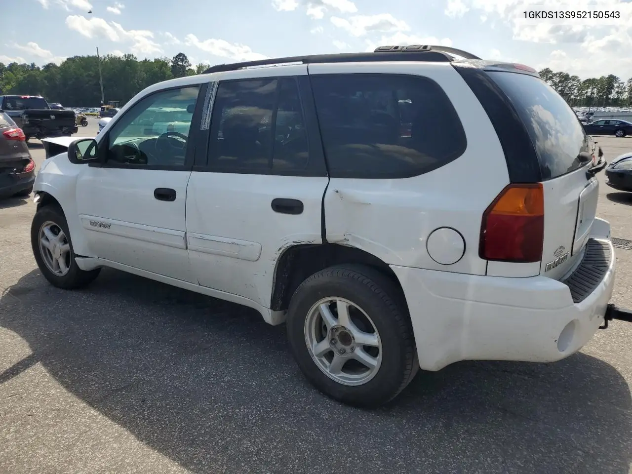 2005 GMC Envoy VIN: 1GKDS13S952150543 Lot: 61804685