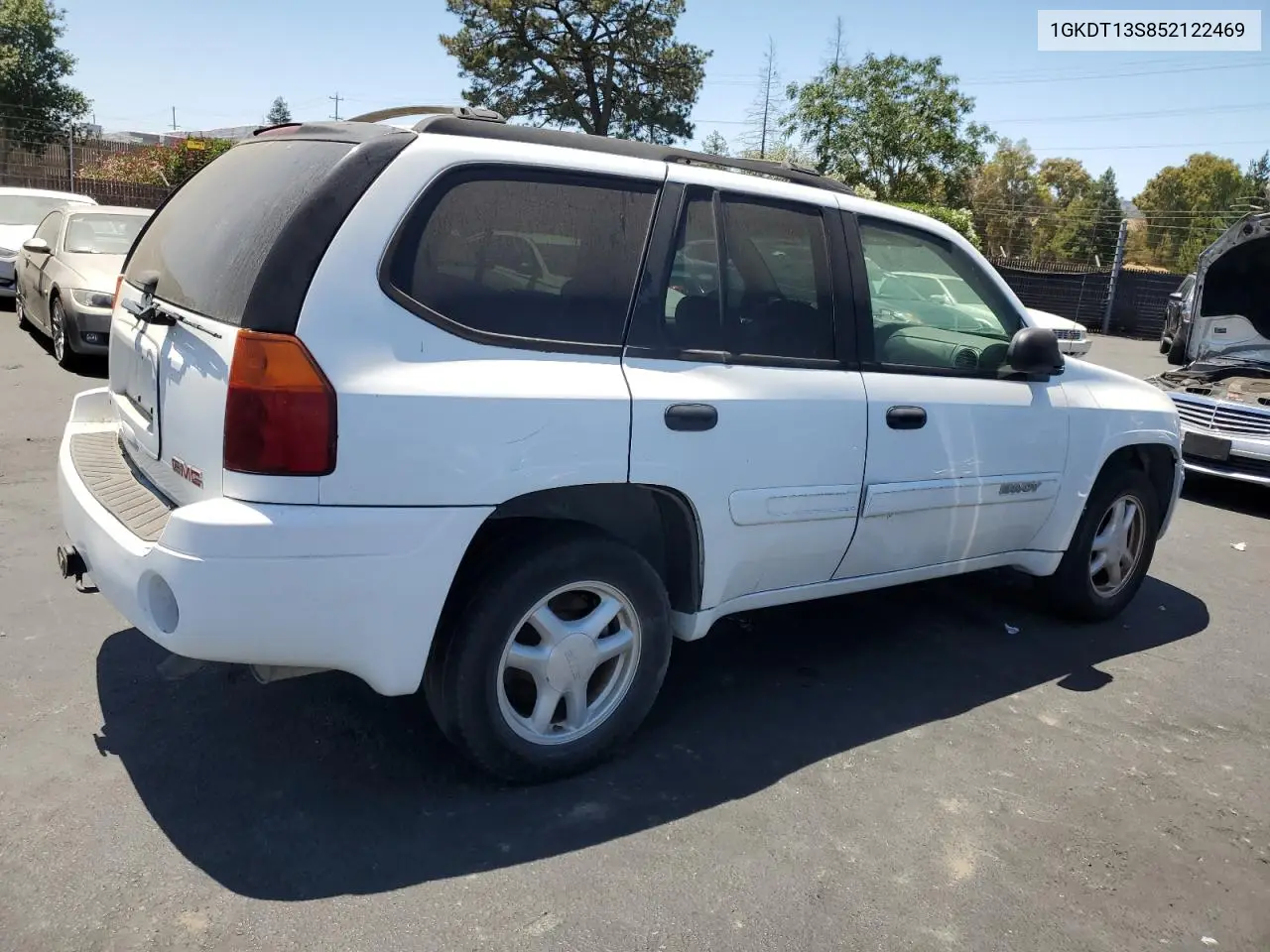 2005 GMC Envoy VIN: 1GKDT13S852122469 Lot: 62105225