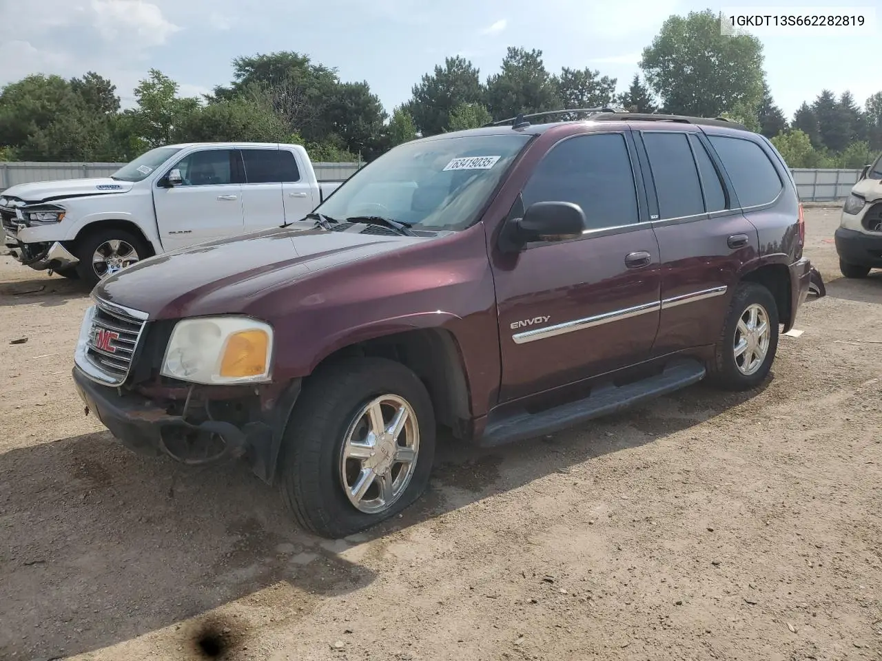 2005 GMC Envoy VIN: 1GKDT13S662282819 Lot: 63419035