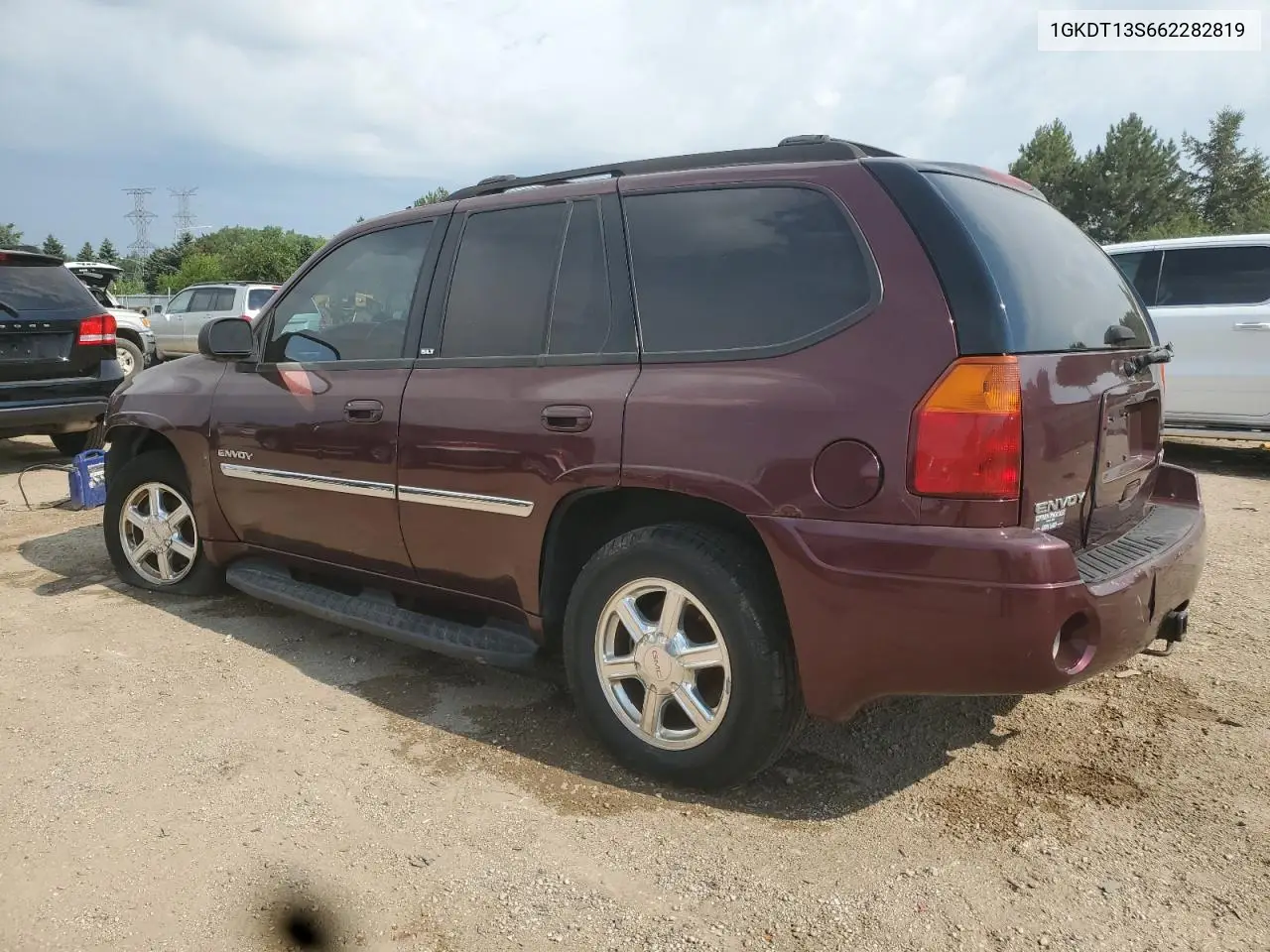 2005 GMC Envoy VIN: 1GKDT13S662282819 Lot: 63419035