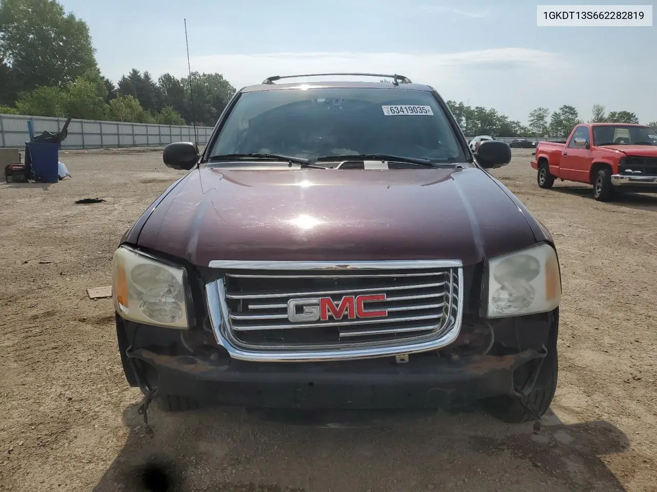 2005 GMC Envoy VIN: 1GKDT13S662282819 Lot: 63419035