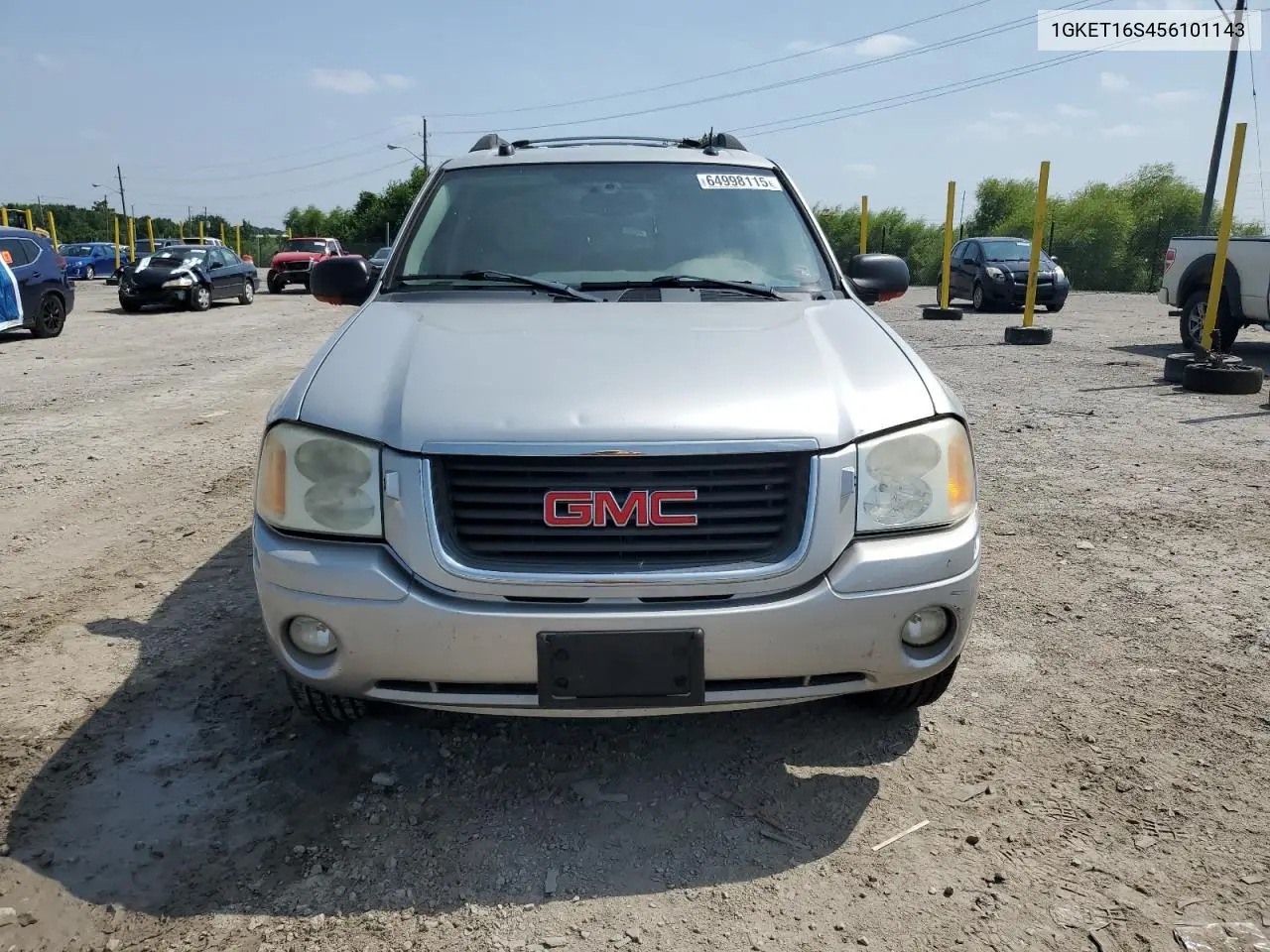2005 GMC Envoy Xl VIN: 1GKET16S456101143 Lot: 64998115