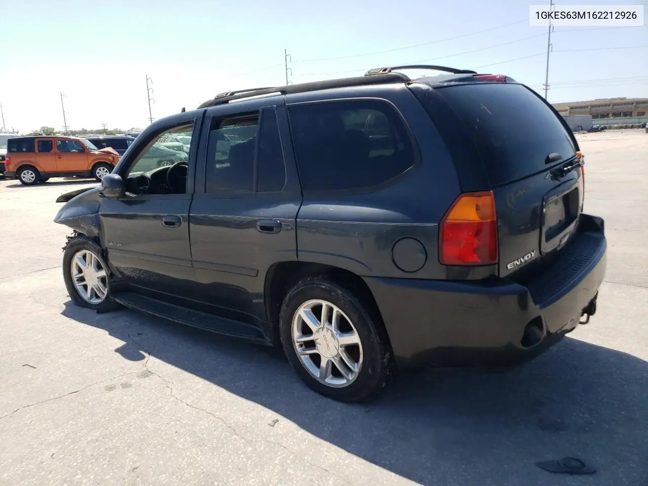 2006 GMC Envoy Denali VIN: 1GKES63M162212926 Lot: 55740125
