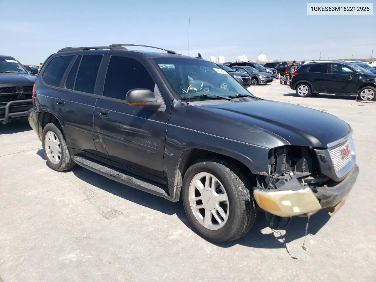 2006 GMC Envoy Denali VIN: 1GKES63M162212926 Lot: 55740125