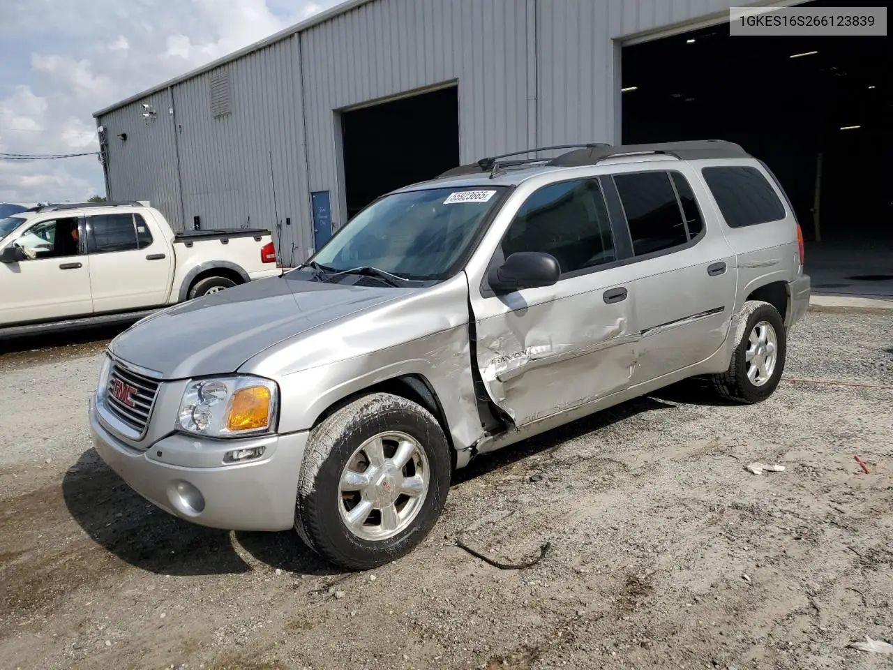 2006 GMC Envoy Xl VIN: 1GKES16S266123839 Lot: 55923665