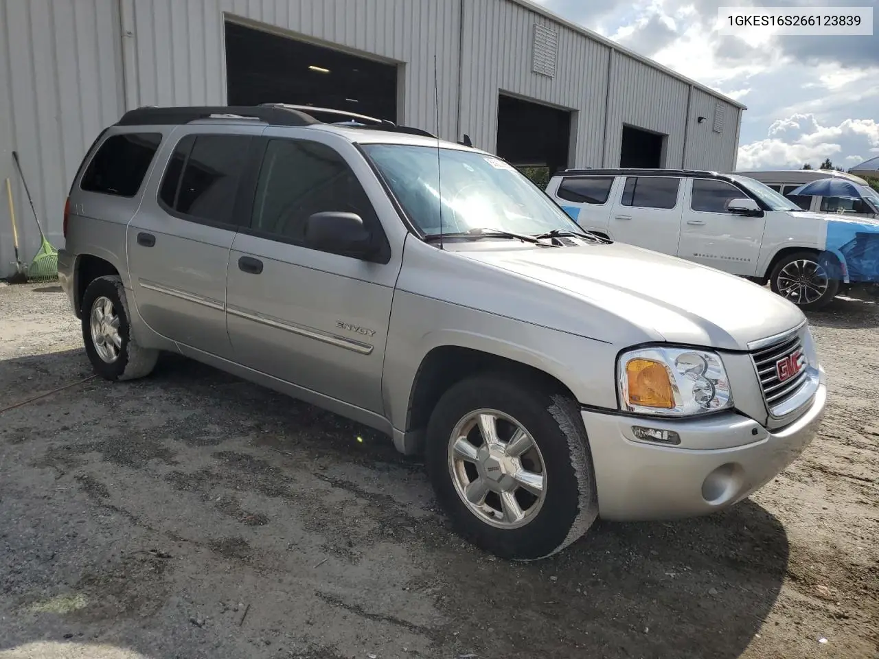 2006 GMC Envoy Xl VIN: 1GKES16S266123839 Lot: 55923665