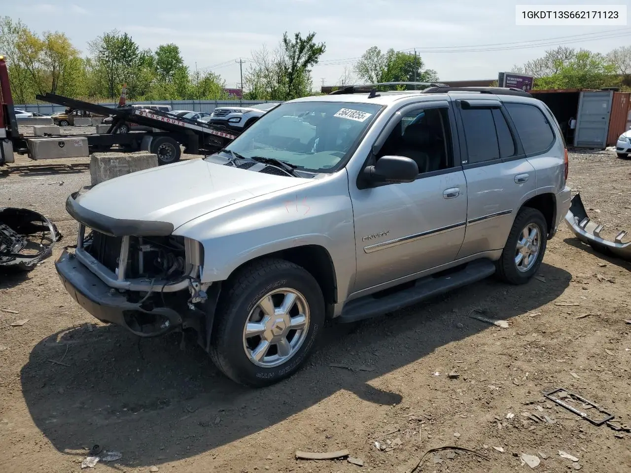 2006 GMC Envoy VIN: 1GKDT13S662171123 Lot: 56418255