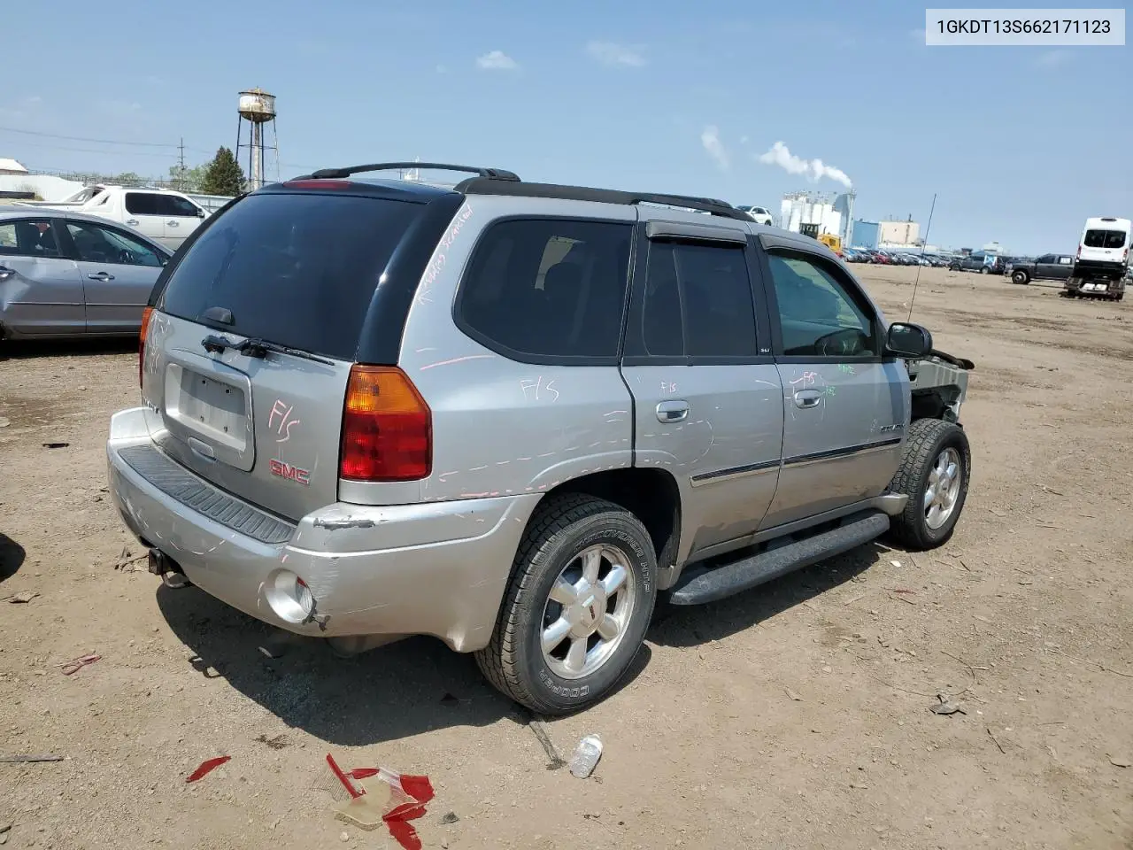 2006 GMC Envoy VIN: 1GKDT13S662171123 Lot: 56418255