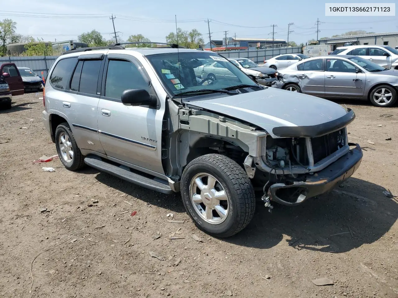 2006 GMC Envoy VIN: 1GKDT13S662171123 Lot: 56418255