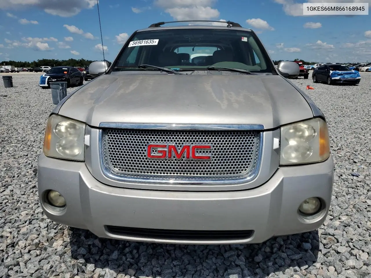 2006 GMC Envoy Denali Xl VIN: 1GKES66M866168945 Lot: 56901635