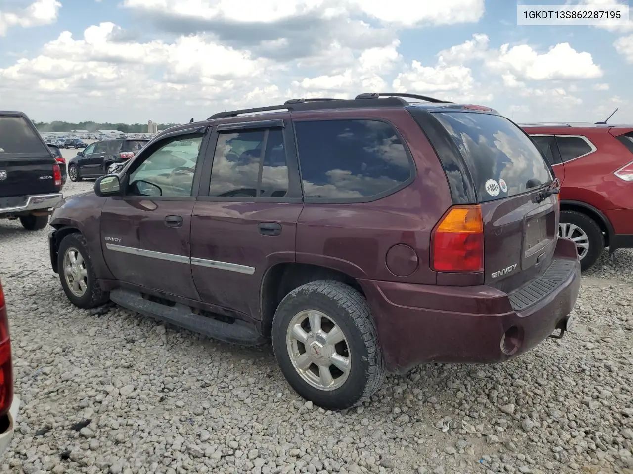 2006 GMC Envoy VIN: 1GKDT13S862287195 Lot: 60959365