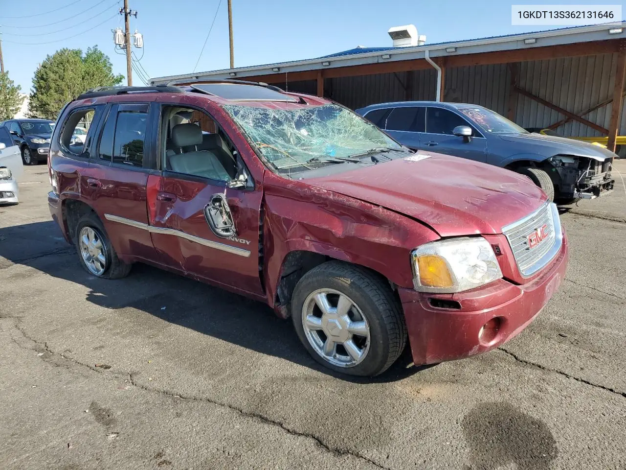 2006 GMC Envoy VIN: 1GKDT13S362131646 Lot: 61674035