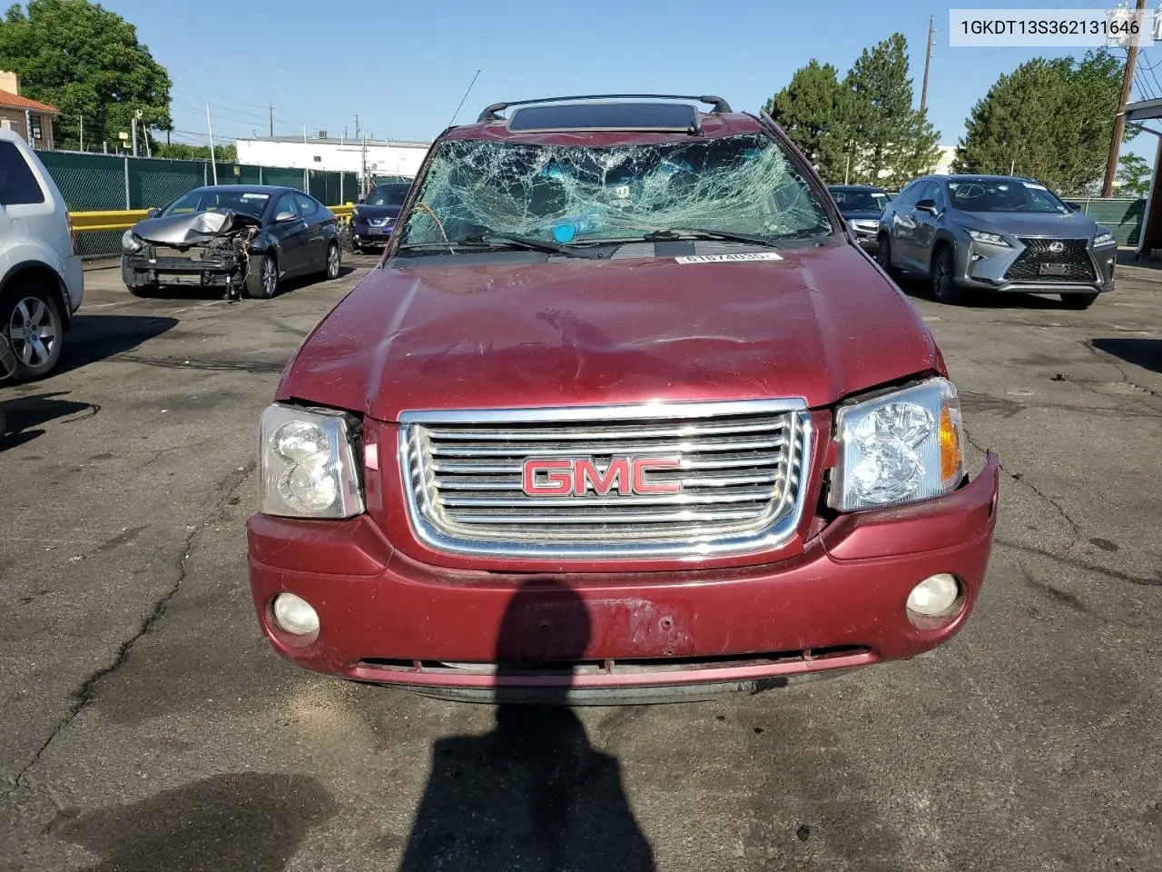 2006 GMC Envoy VIN: 1GKDT13S362131646 Lot: 61674035